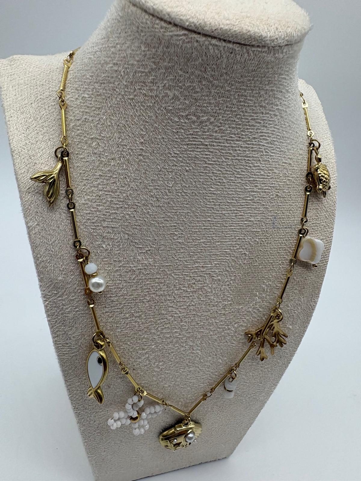 Collana Conchiglia - acciaio inossidabile