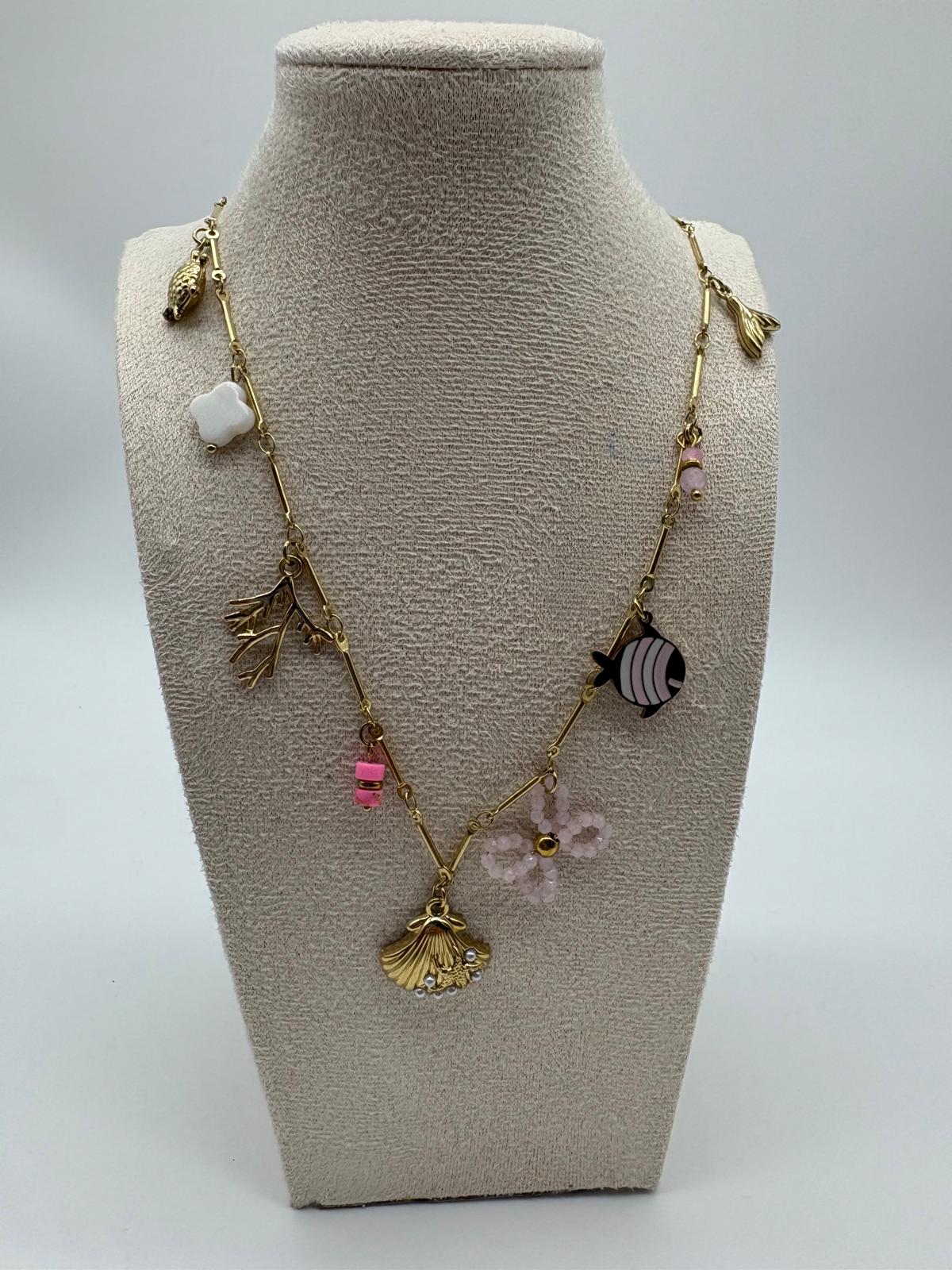 Collana Conchiglia - acciaio inossidabile