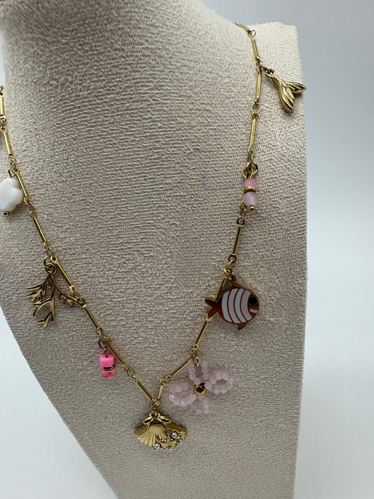 Collana Conchiglia - acciaio inossidabile