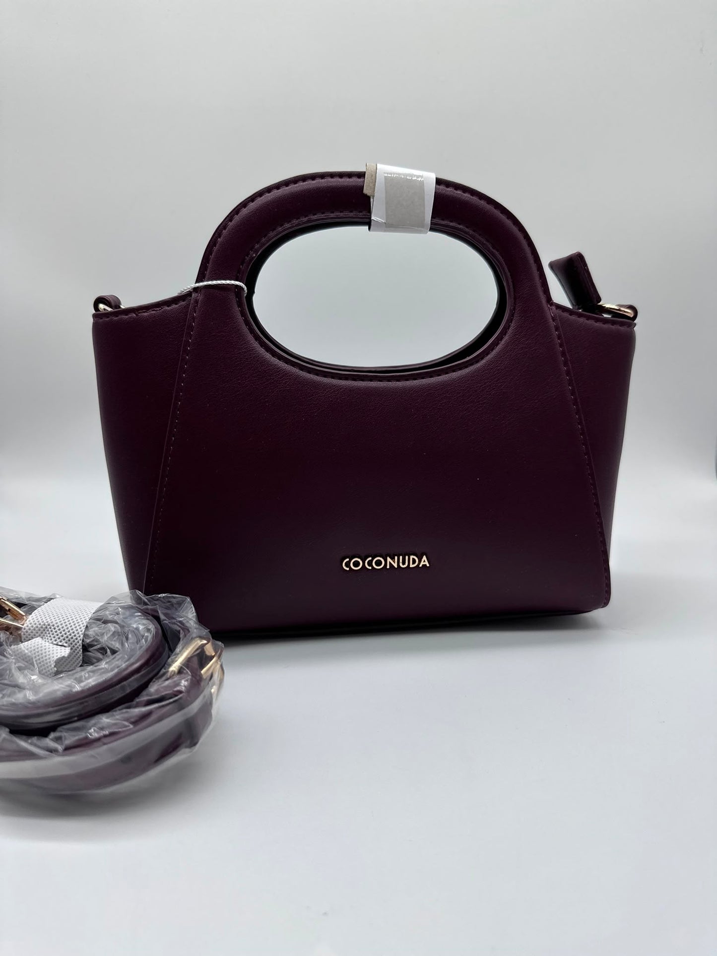 Borsa donna in similpelle - Colori bordeaux | Verde Militare