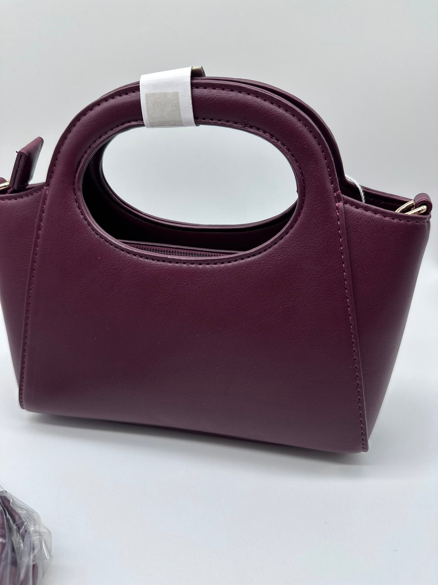 Borsa donna in similpelle - Colori bordeaux | Verde Militare