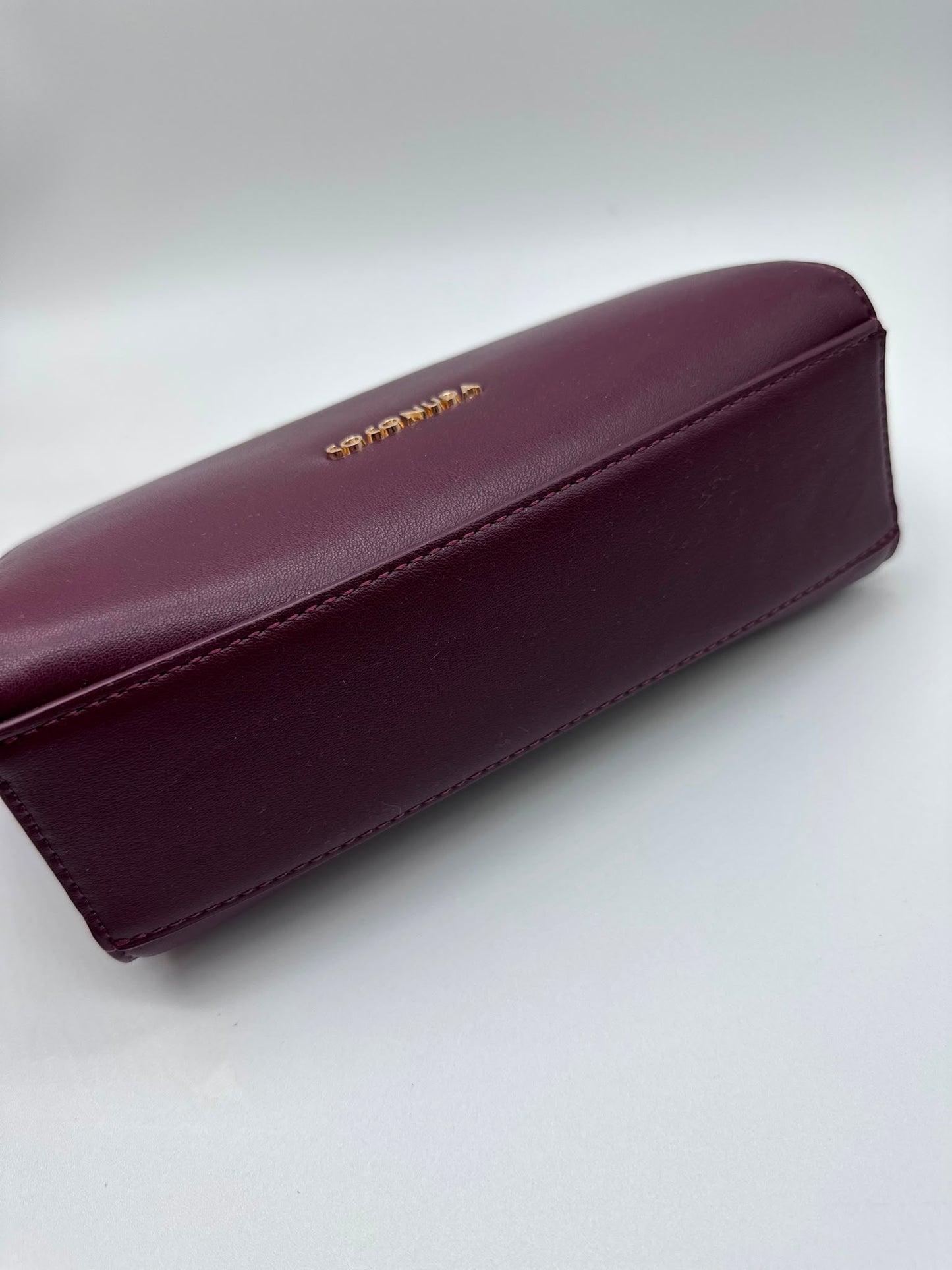 Borsa donna in similpelle - Colori bordeaux | Verde Militare