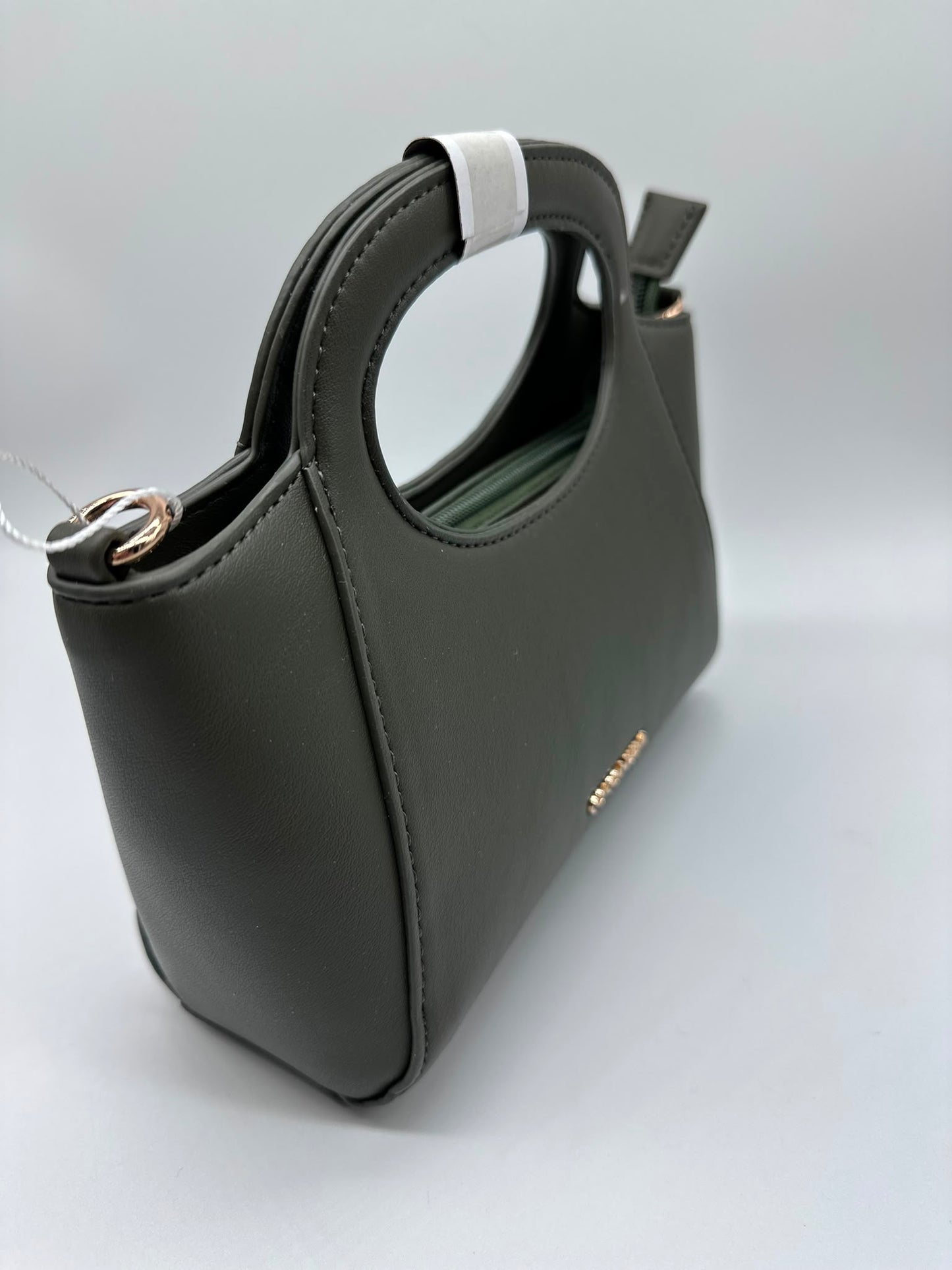 Borsa donna in similpelle - Colori bordeaux | Verde Militare