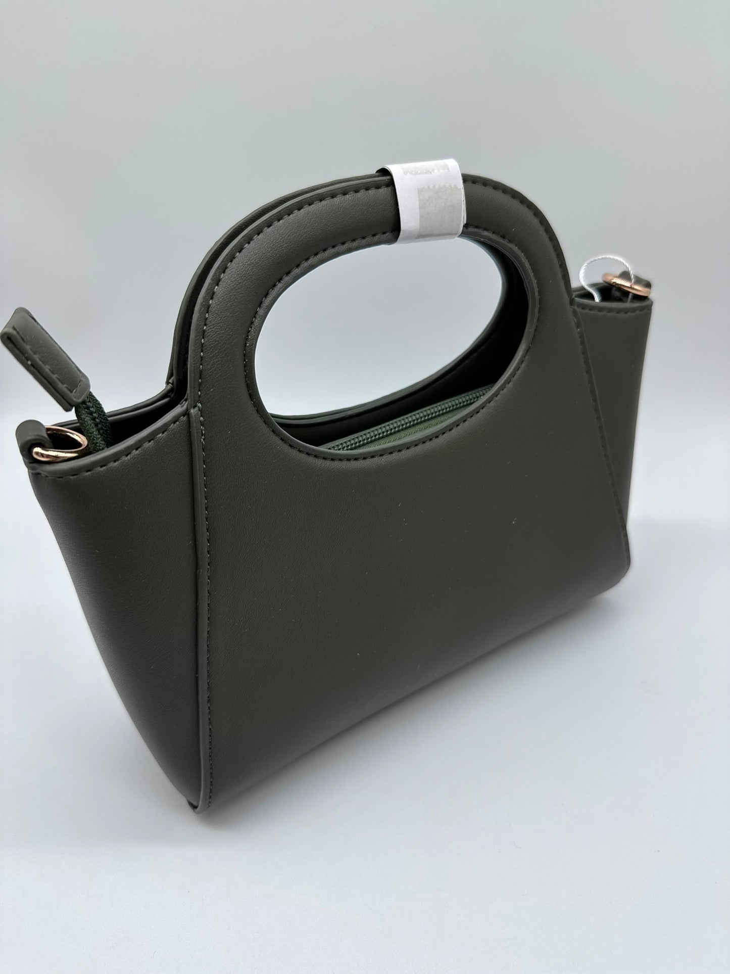 Borsa donna in similpelle - Colori bordeaux | Verde Militare